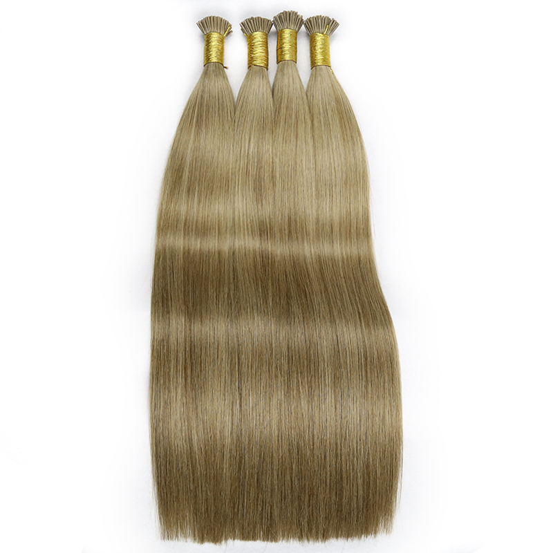 Super 100% Raw I Tip Human Hair Extensions Best Selling Remy Virgin I Tip Hair Extensions